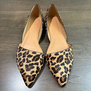 J. Crew Leopard Print Flats